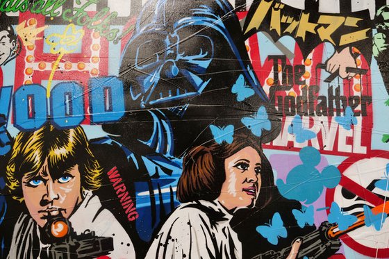 Cinematica 240cm x 100cm Star Wars Urban Pop Art
