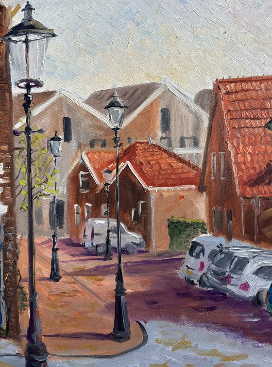 Historic Dutch Street Scene