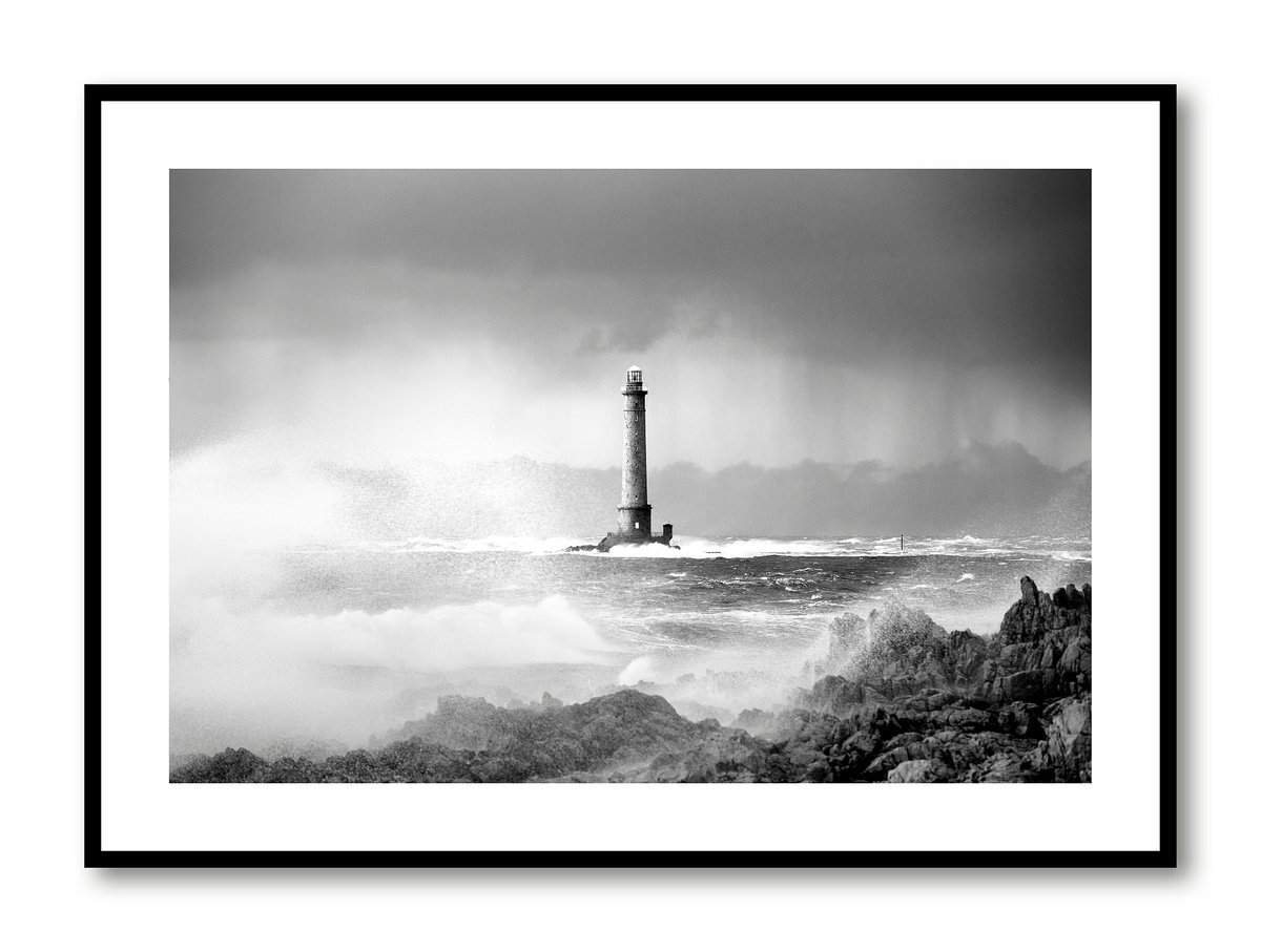 Lighthouse in the Storm by Ben Schreck
