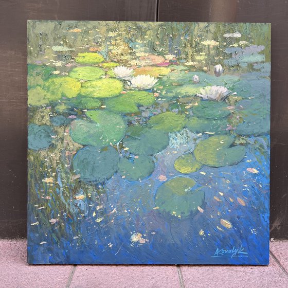 Water Lilies and Light