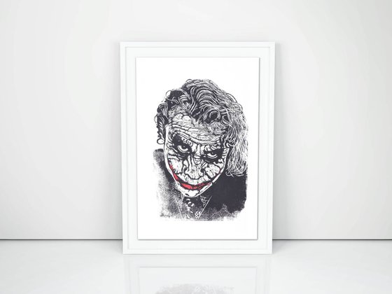 The Joker - Black and Red