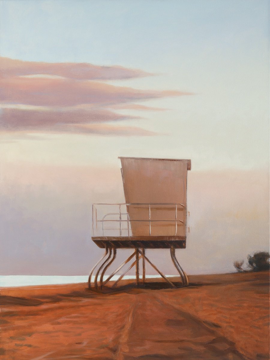 Impressionistic Landscape Oil Painting By Bo Kravchenko, 31 X 41, Warm Influences, Original Artwork