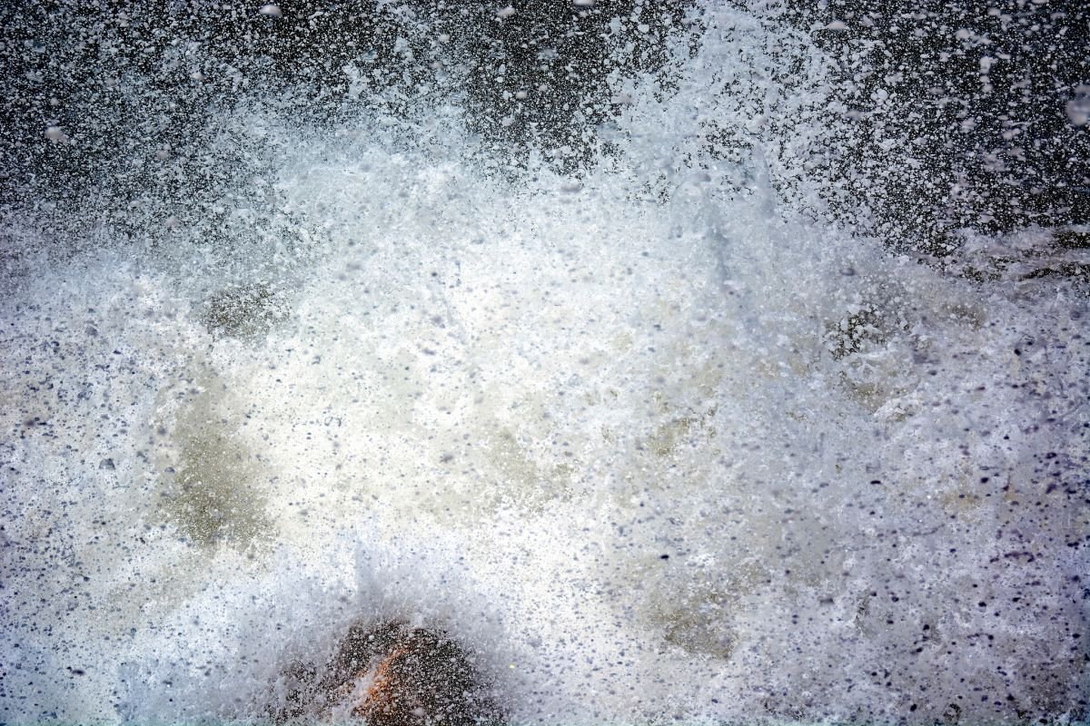 Abstract Landscape Photograph By Tal Paz-Fridman, 28 X 20", Implosion I, Original Artwork