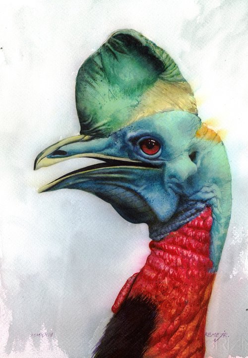 BIRD CCXXVI -  Portrait by REME Jr.