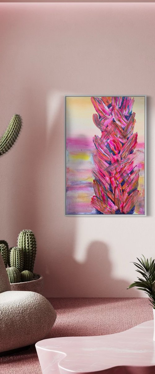 'Pink Palms' by Kathryn Sillince