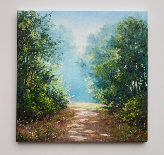 Green forest.