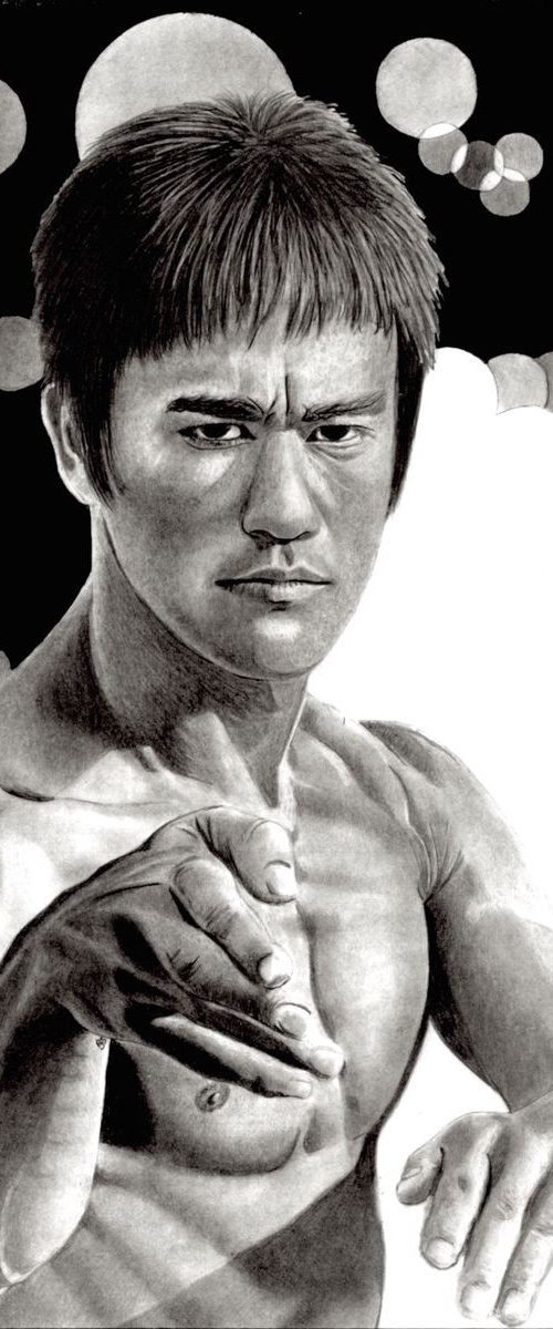 Bruce Lee by Paul Stowe