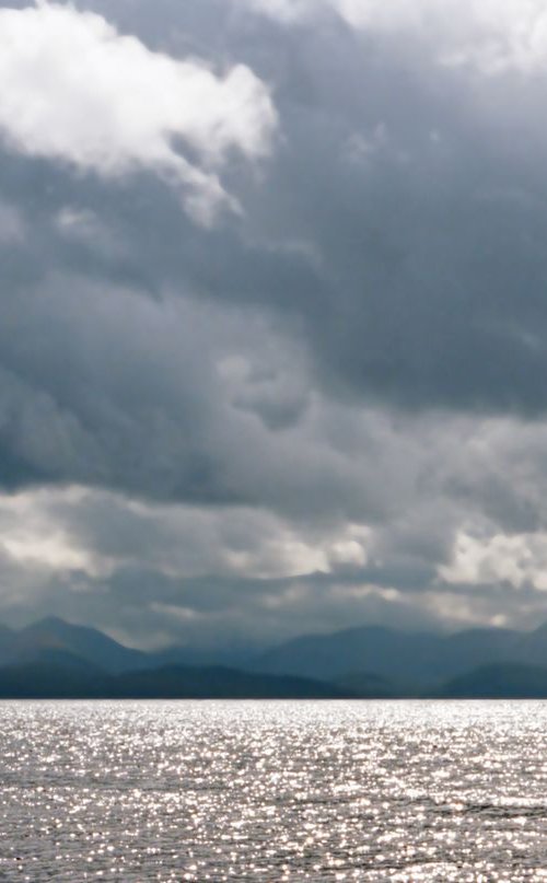 Cuillin Storm (Applecross-Skye) - Unmounted (30x20in) by Justice Hyde