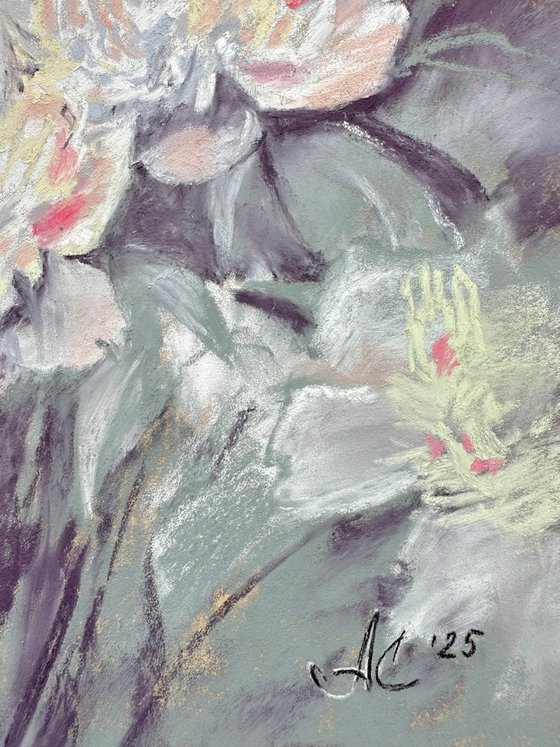 White Peonies 2