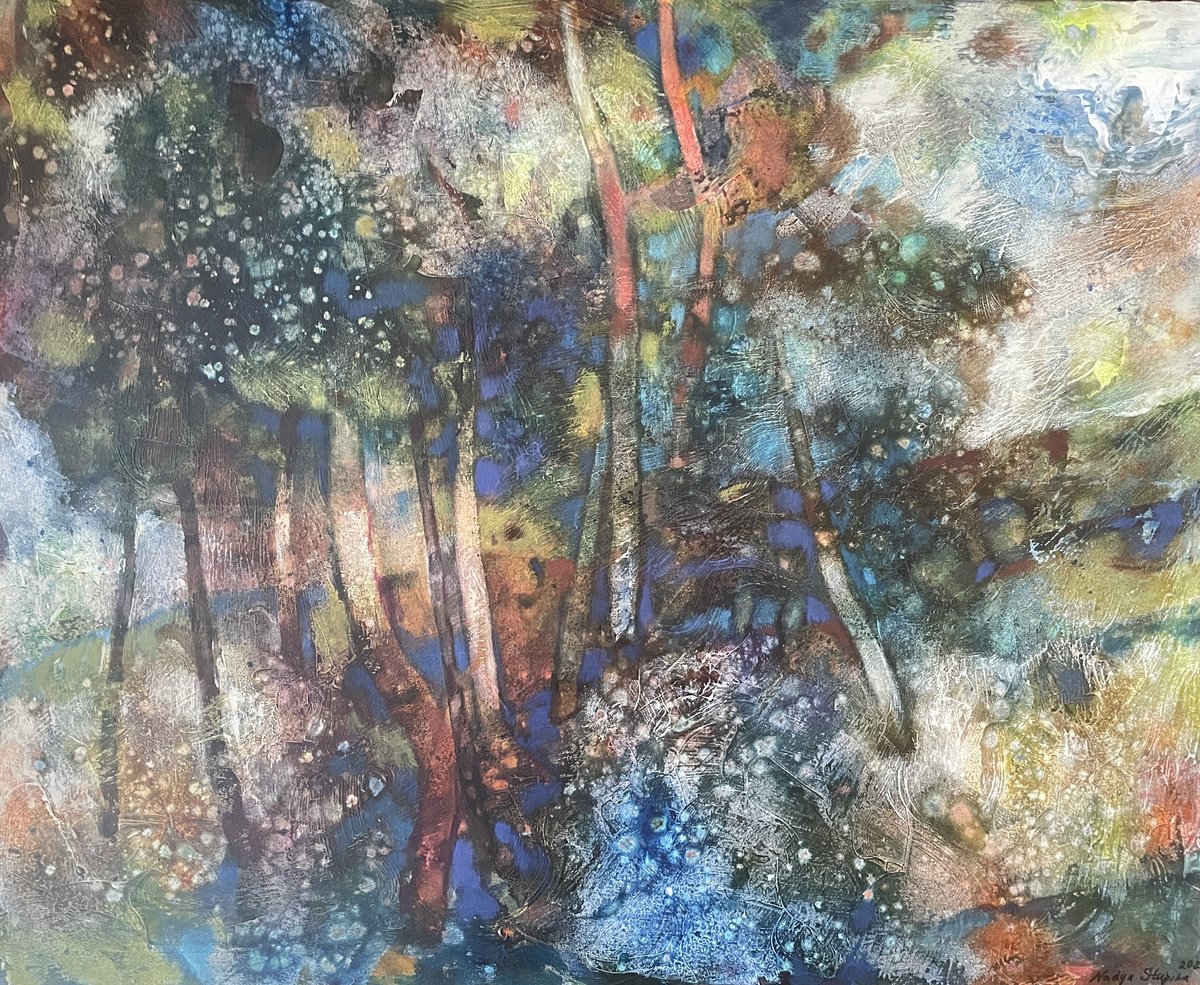 Forest Of Mystical Dreams By Nadezda Stupina, 39 X 32, Artwork For Sale On Artfinder