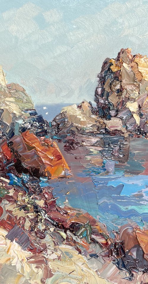 Coastal Rocks by Agostino Veroni