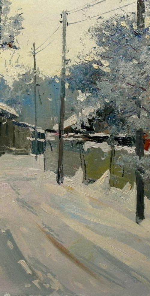 snowy winter by Sergey  Kachin