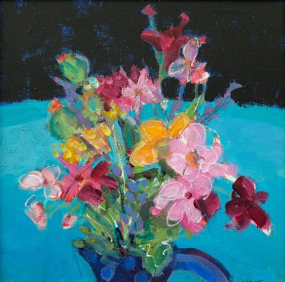 Posy with Turquoise