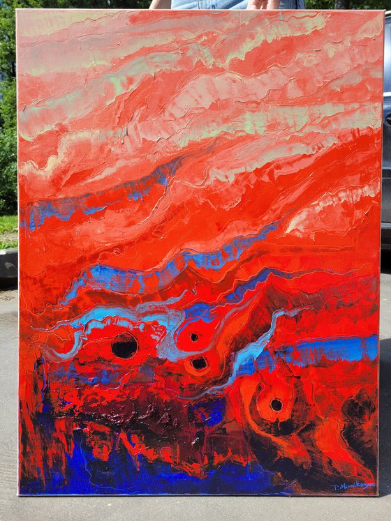 Red Sky II 60x80cm