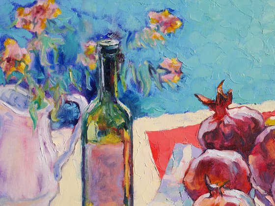 Pomegranates and Red Dry