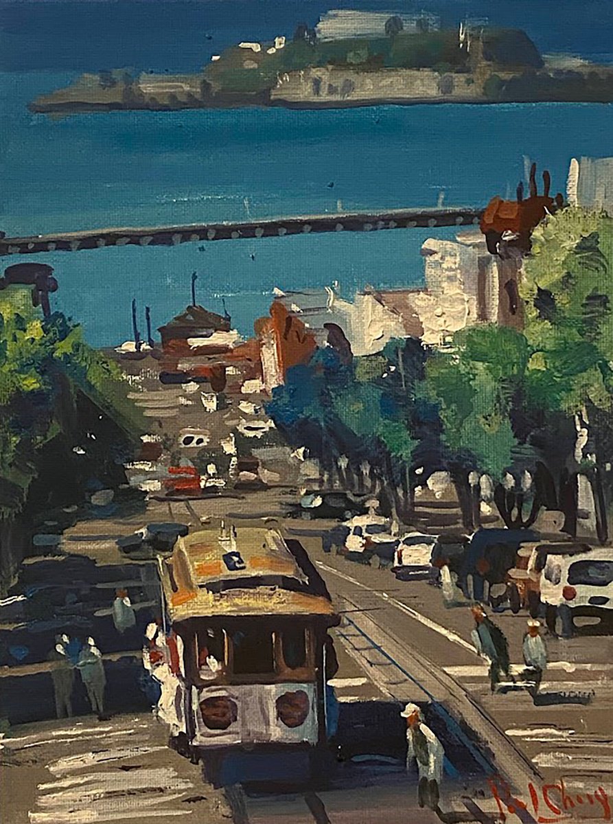 Bustling San Francisco #1 by Paul Cheng