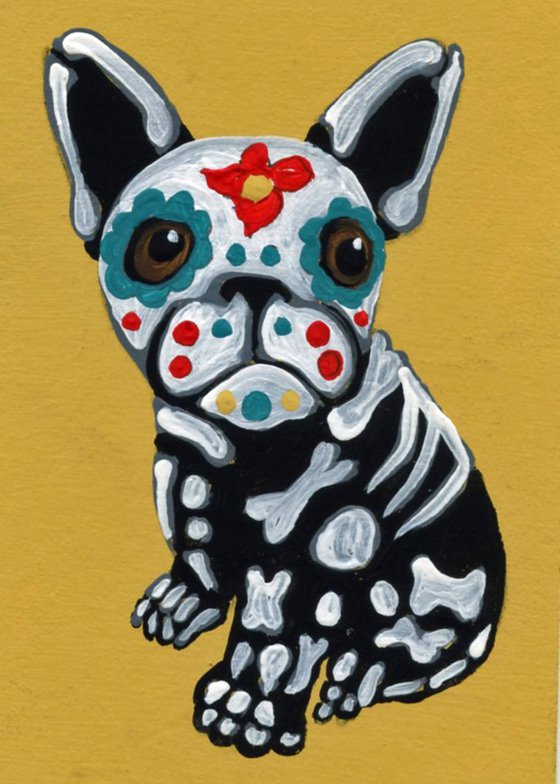 Day of the Dead French Bulldog
