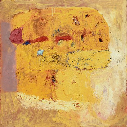 Composition on yellow by Sergiy Dekalyuk