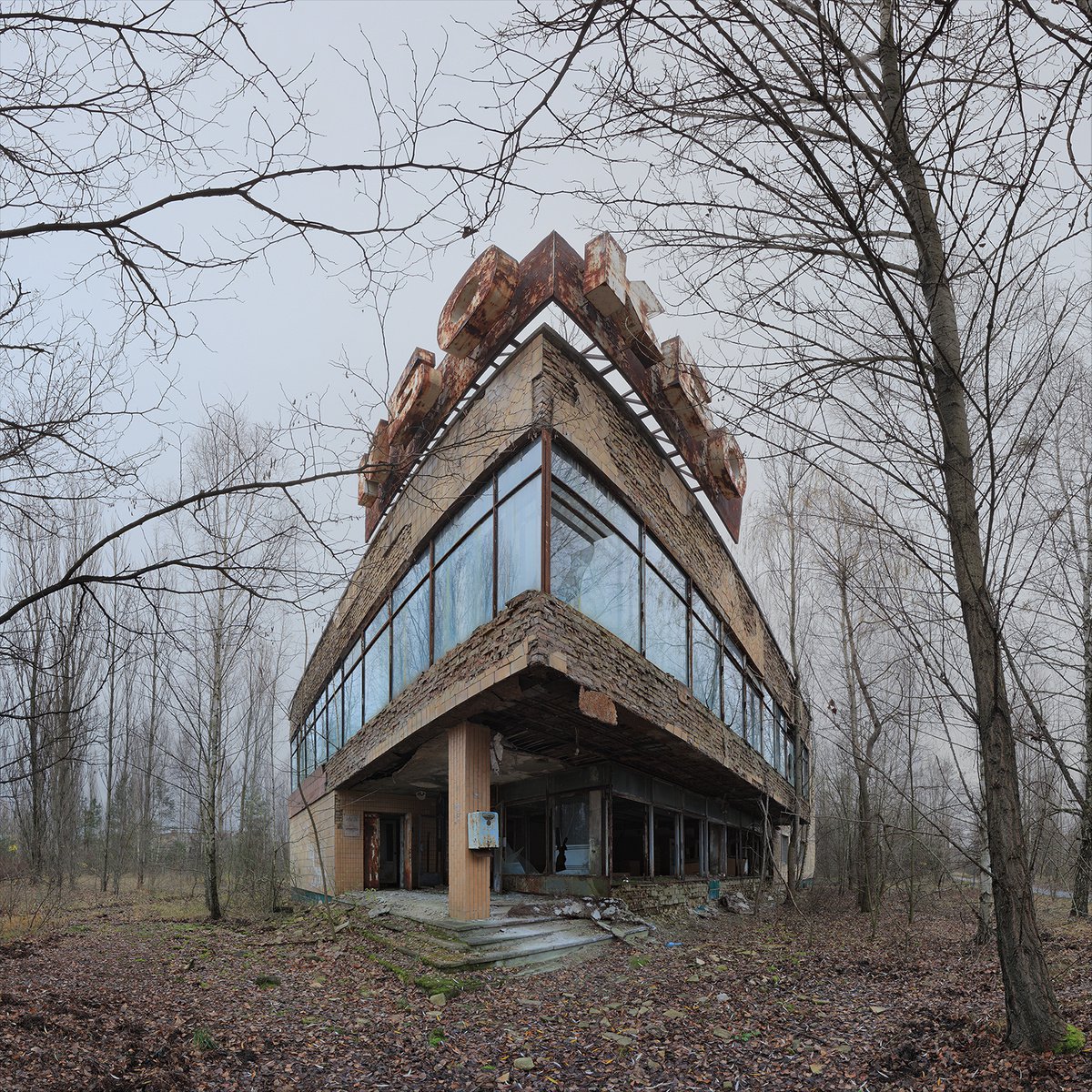 Photorealistic Photograph , #37. Pripyat Kbo 1 By Stanislav Vederskyi, 34 X 34, Artwork For Sale On Artfinder