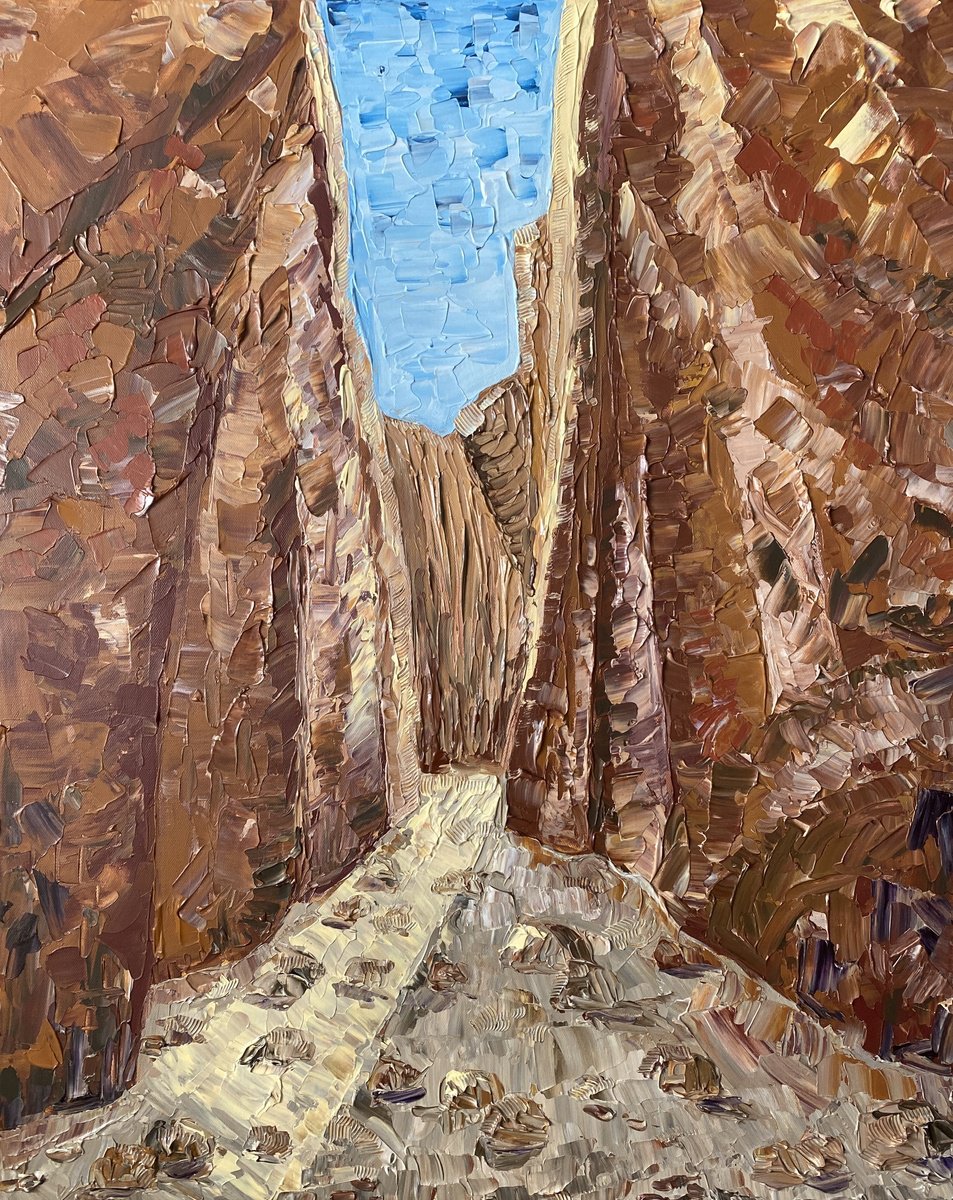  Standley Chasm By Guzaliya Xavier, 24 X 30, Artwork For Sale On Artfinder