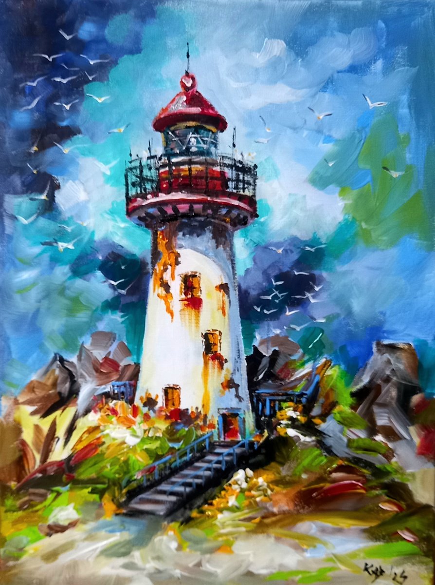 Lighthouse III by Kovacs Anna Brigitta