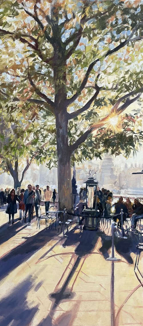 London City Streets - South Bank by Hannah  Bruce