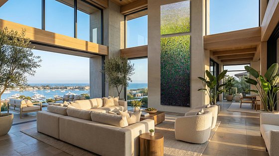 In search of silence- 2 (green)