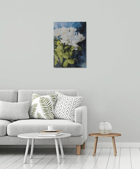 Bouquet of white roses#2