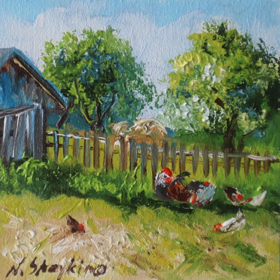 Hen & Farmyard Mini Gift Set