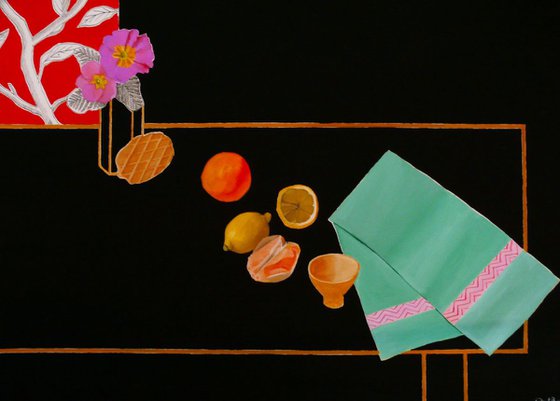 Still-Life With Green Cloth