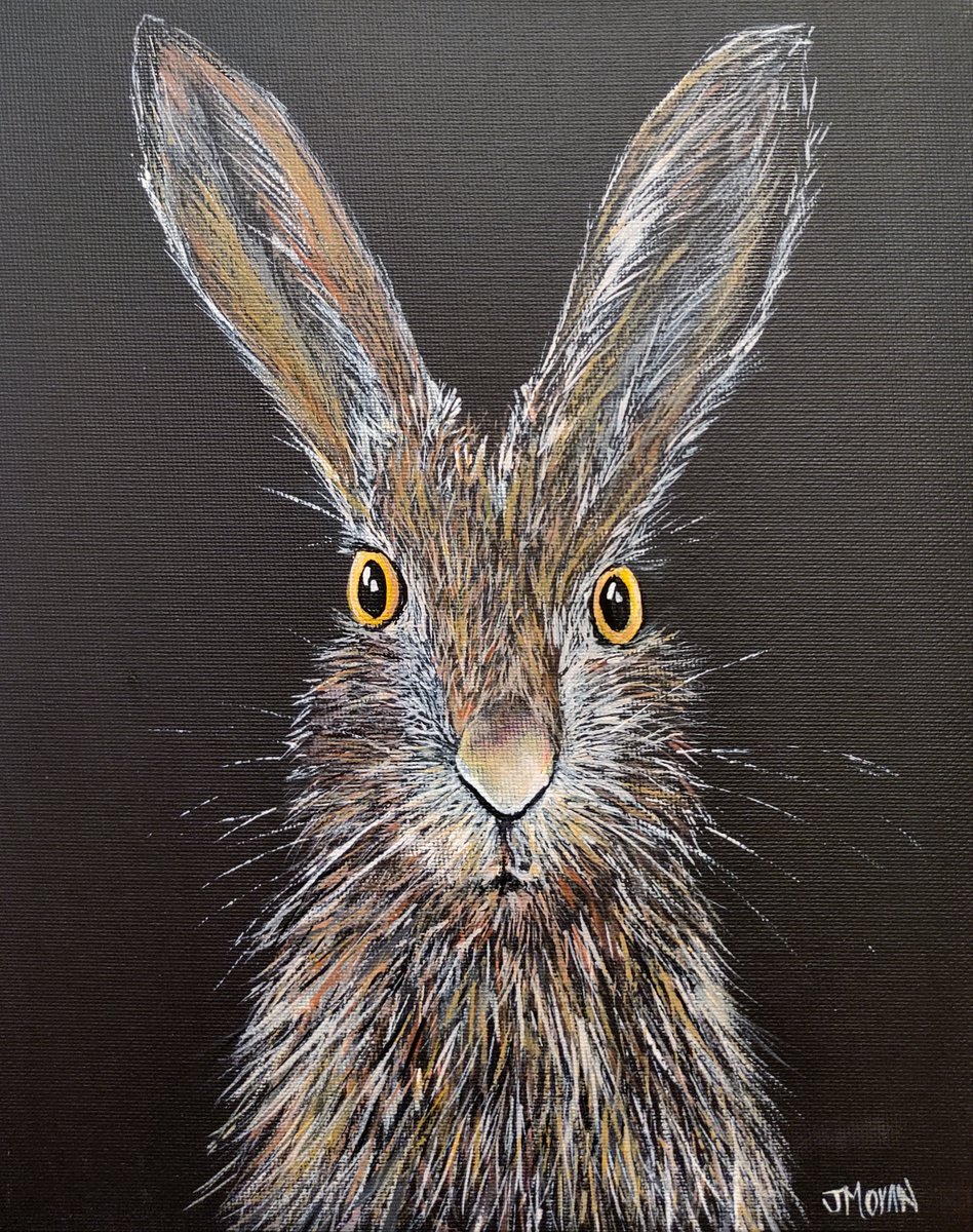 Midnight Hare by Jenny Moran