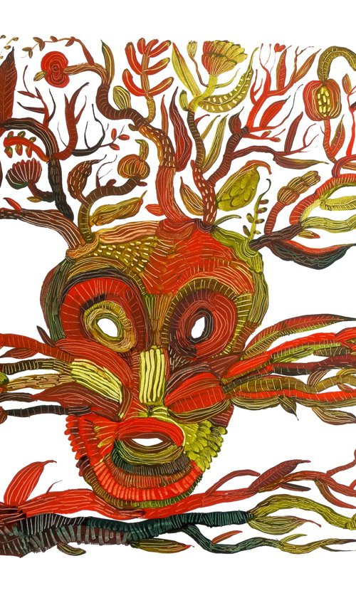 Head by Yuliia Dunaieva