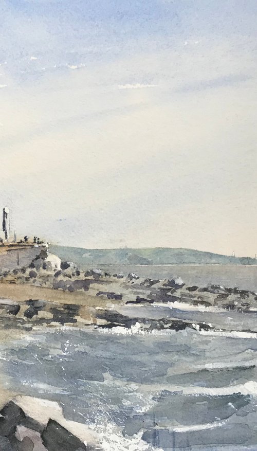 Pilots tower Porthcawl by Vicki Washbourne