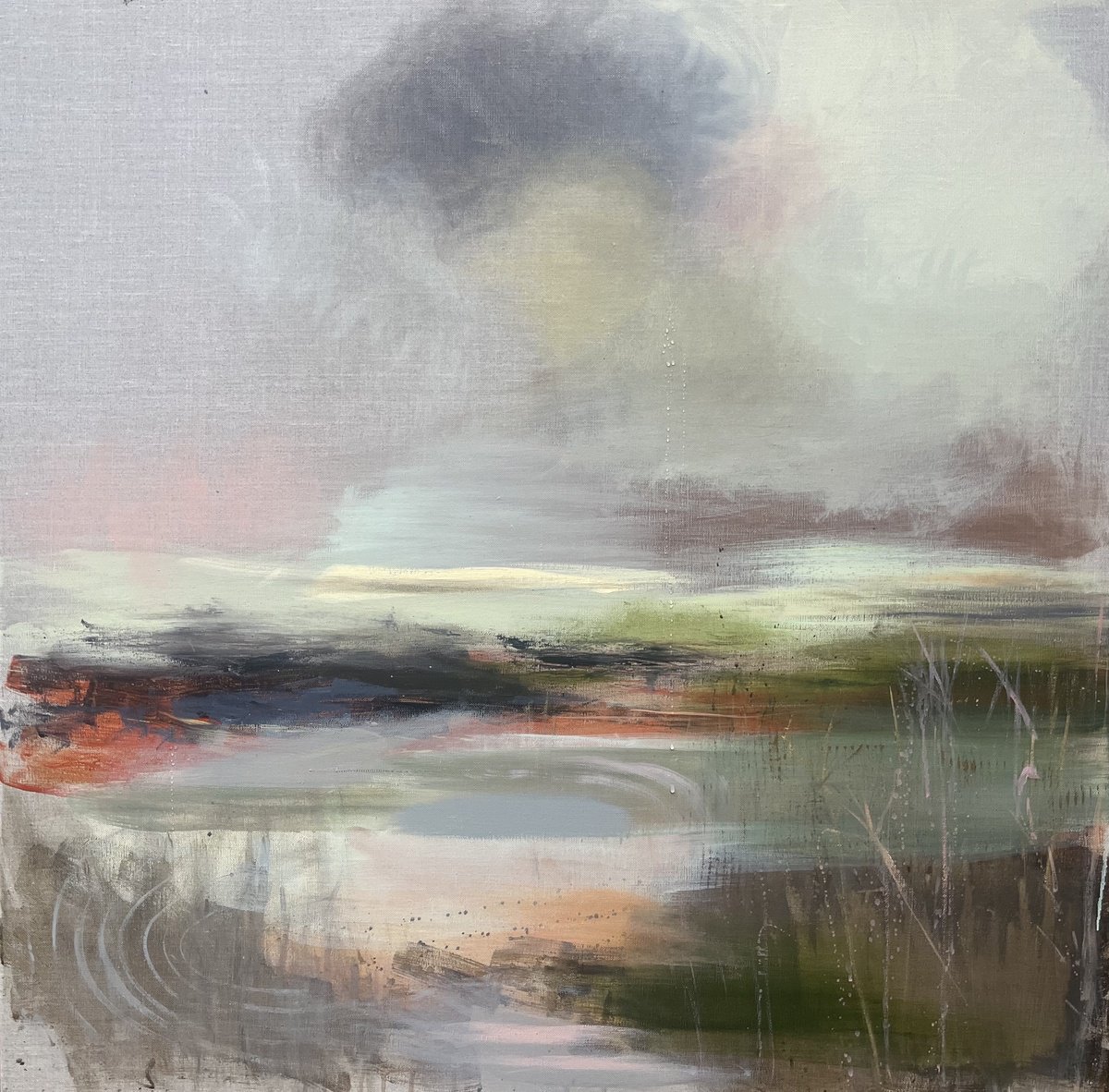  Towards Rye By Sandy Dooley, 39 X 39, Artwork For Sale On Artfinder