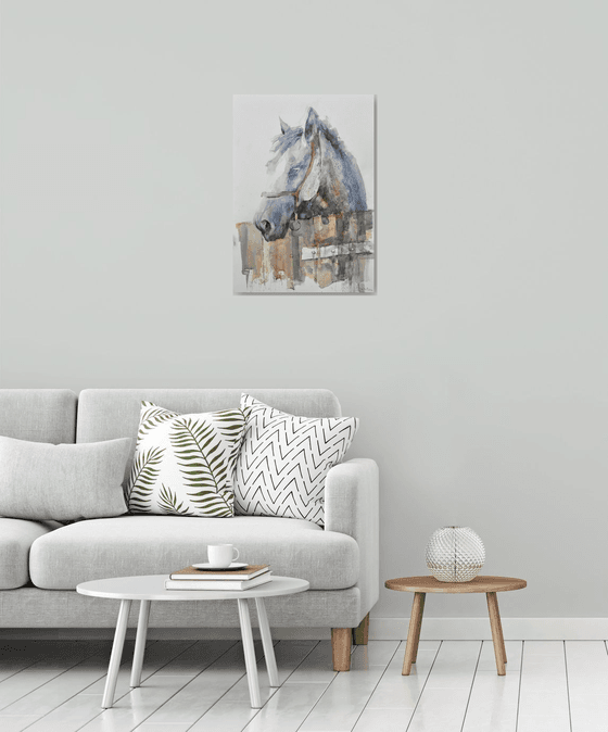 Head of horse 09(70x50)