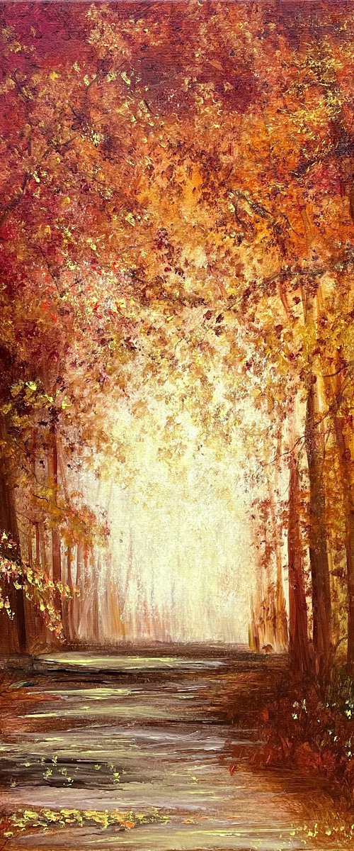 The Enigmatic Autumn Forest - Autumn series by Tanja Frost