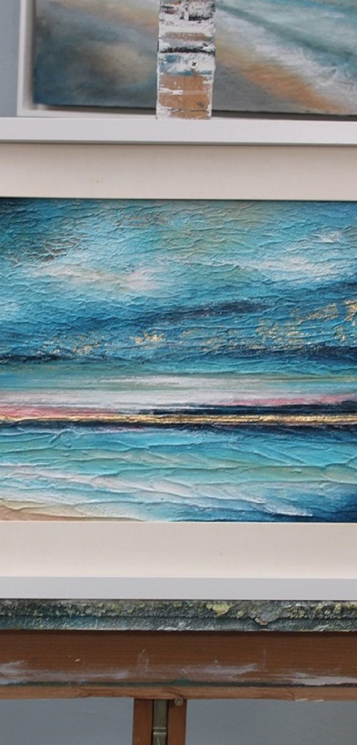 "A Lovely Day" - Sennen Cove - Cornwall - Framed by Tony Davie