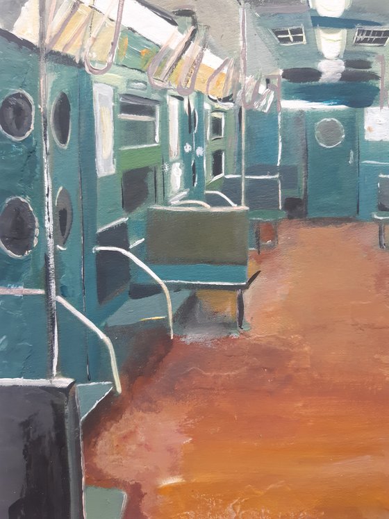 City Subway Train