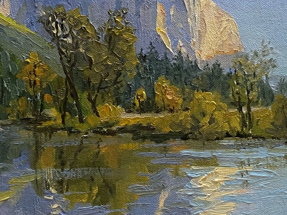 Yosemite Valley View Reflections