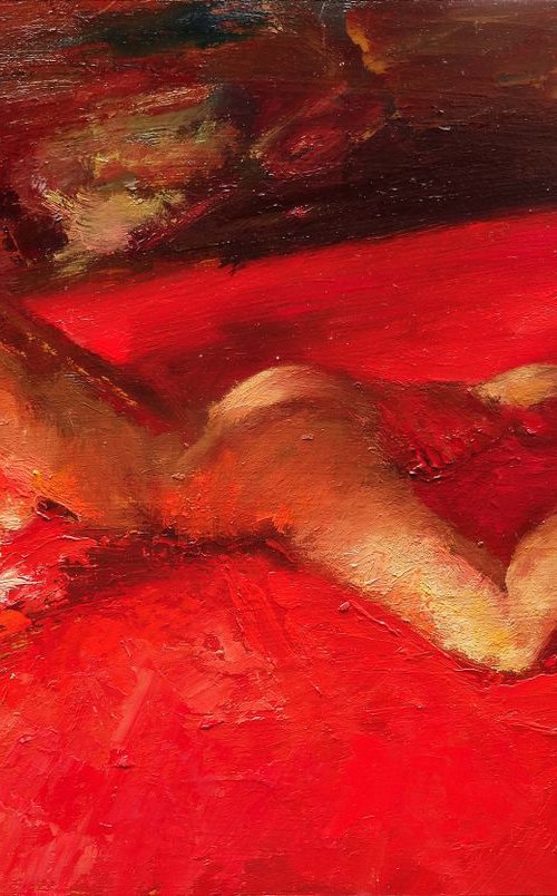 Red Lucile by Manuel Leonardi
