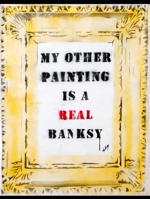 A real Banksy (on The Daily Telegraph). by Juan Sly