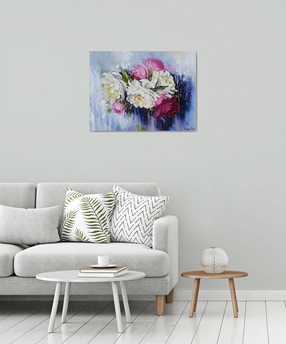 Modern peonies