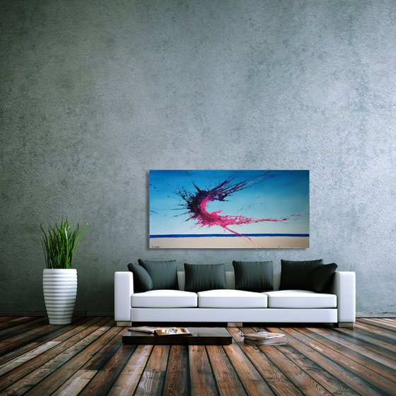 Summer Phenomenon (Spirits Of Skies 128172) (160 x 80 cm) XXXL (64 x 32 inches)