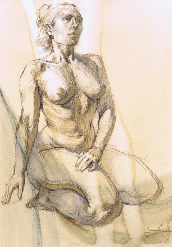 Erotic Art Beautiful nude 1866
