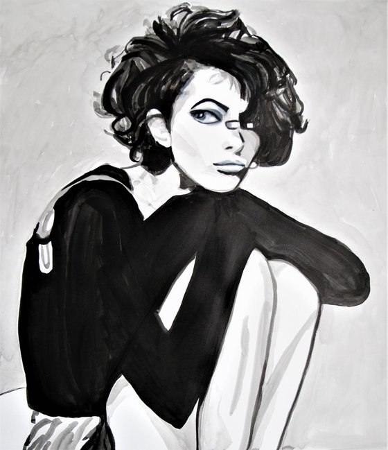 Sophia / 71 x 63 cm