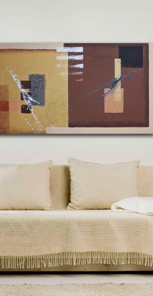 Color Interaction Study V by Rumen Spasov