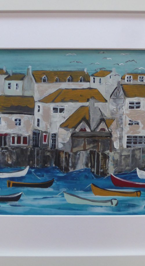 Padstow Harbour by Elaine Allender