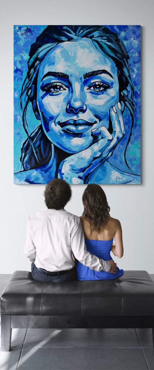 Monologue in Blue by Julijana Ravbar