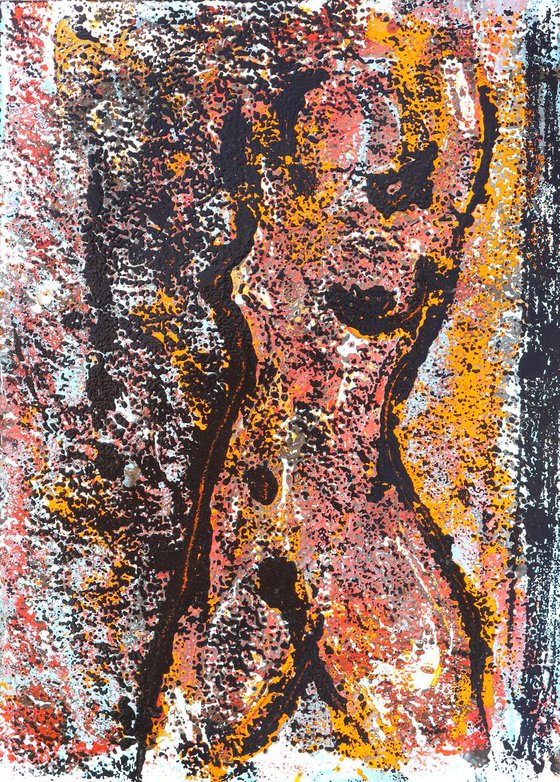 Nude monotype # 28