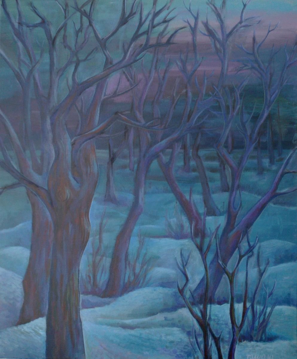 Fairytale winter forest by Tamara pitaler kori?
